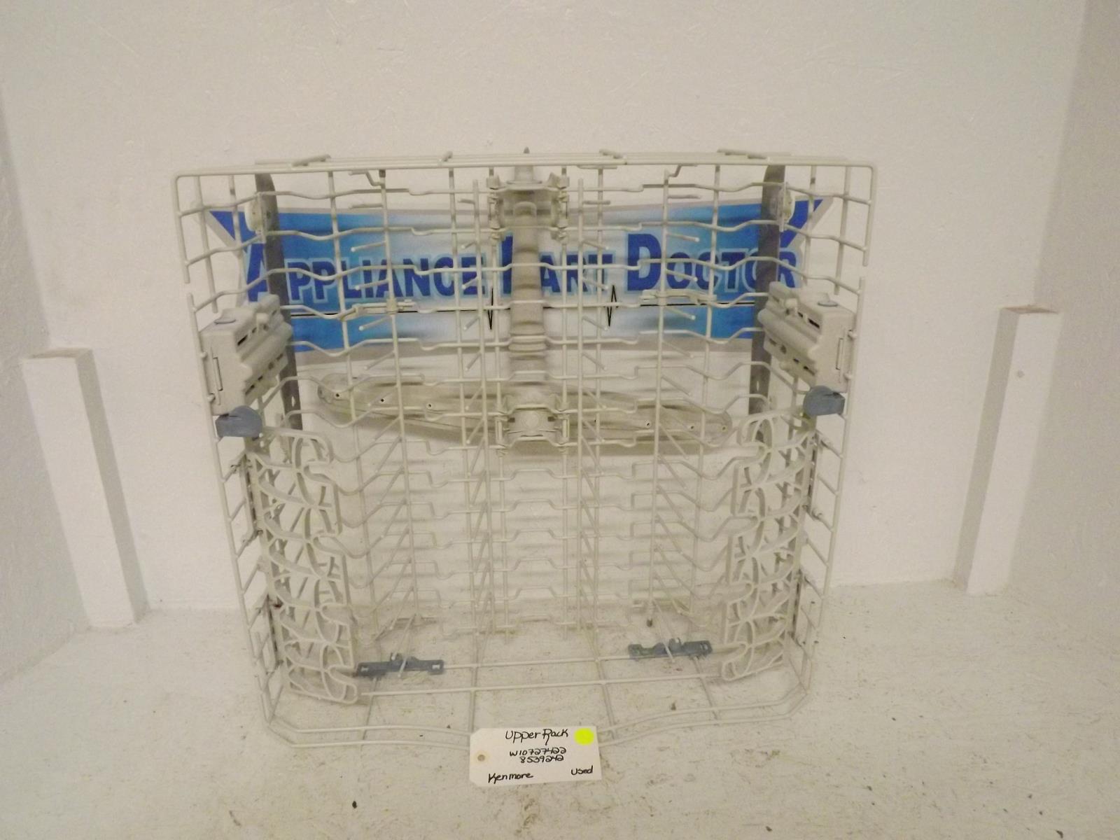 Kenmore Dishwasher W10727422 8539242 Upper Rack Used Kenmore Dishwasher W10727422 8539242 Upper Rack Used